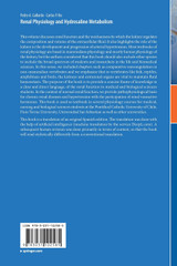 Renal Physiology and Hydrosaline Metabolism Renal Physiology and Hydrosaline Metabolism