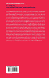 Ethics and the Scholarship of Teaching and Learning Ethics and the Scholarship of Teaching and Learning