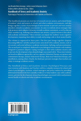 Handbook of Stress and Academic Anxiety