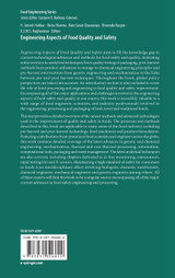 Engineering Aspects of Food Quality and Safety