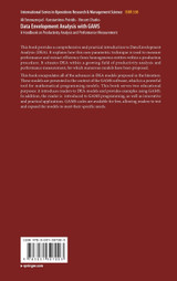 Data Envelopment Analysis with GAMS Data Envelopment Analysis with GAMS