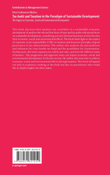 Tax Audit and Taxation in the Paradigm of Sustainable Development Tax Audit and Taxation in the Paradigm of Sustainable Development