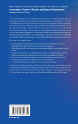 Assessment of Autism in Females and Nuanced Presentations