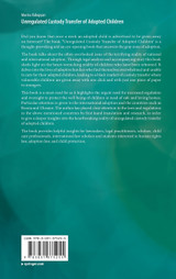 Unregulated Custody Transfer of Adopted Children Unregulated Custody Transfer of Adopted Children