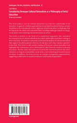 Considering Deweyan Cultural Naturalism as a Philosophy of Art(s) Education