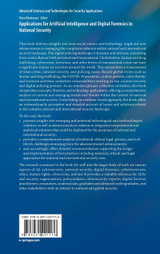 Applications for Artificial Intelligence and Digital Forensics in National Security Applications for Artificial Intelligence and Digital Forensics in National Security