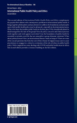 International Public Health Policy and Ethics International Public Health Policy and Ethics