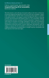 Integrated Reporting (IR) for Sustainability