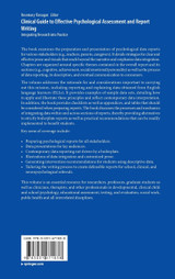 Clinical Guide to Effective Psychological Assessment and Report Writing