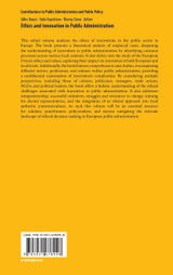 Ethics and Innovation in Public Administration