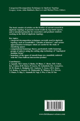 Categorical Decomposition Techniques in Algebraic Topology