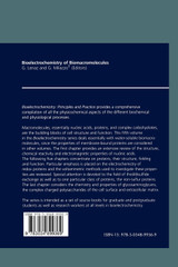 Bioelectrochemistry of Biomacromolecules Bioelectrochemistry of Biomacromolecules