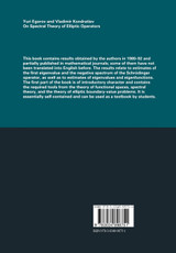On Spectral Theory of Elliptic Operators