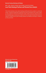 Laser Pulse Heating of Surfaces and Thermal Stress Analysis