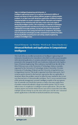 Advanced Methods and Applications in Computational Intelligence