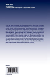 A Theoretical Study of Pd-Catalyzed C-C Cross-Coupling Reactions