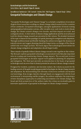 Geospatial Technologies and Climate Change Geospatial Technologies and Climate Change