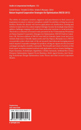 Nature Inspired Cooperative Strategies for Optimization (NICSO 2013)