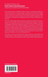 Match-Fixing in International Sports