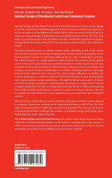 Optimal Design of Distributed Control and Embedded Systems