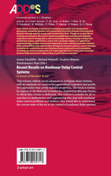 Recent Results on Nonlinear Delay Control Systems Recent Results on Nonlinear Delay Control Systems