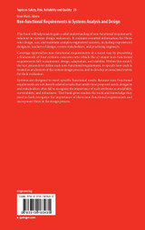 Non-functional Requirements in Systems Analysis and Design