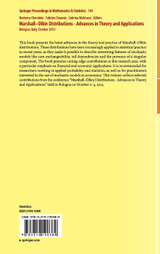 Marshall Olkin Distributions - Advances in Theory and Applications