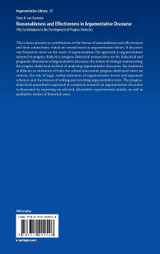 Reasonableness and Effectiveness in Argumentative Discourse