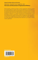 The Essence and Measurement of Organizational Efficiency