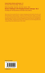 Business Challenges in the Changing Economic Landscape - Vol. 2 Business Challenges in the Changing Economic Landscape - Vol. 2