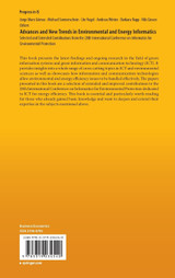Advances and New Trends in Environmental and Energy Informatics Advances and New Trends in Environmental and Energy Informatics