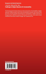 Challenges in Higher Education for Sustainability Challenges in Higher Education for Sustainability