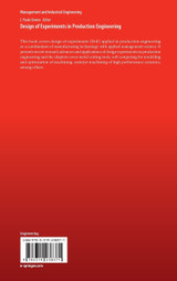 Design of Experiments in Production Engineering