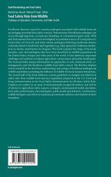 Food Safety Risks from Wildlife Food Safety Risks from Wildlife