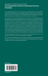 The Sustainable Role of the Tree in Environmental Protection Technologies