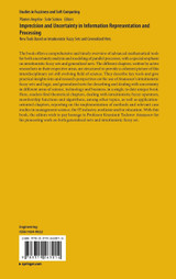 Imprecision and Uncertainty in Information Representation and Processing