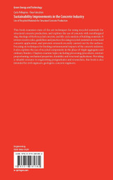 Sustainability Improvements in the Concrete Industry
