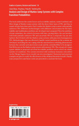 Analysis and Design of Markov Jump Systems with Complex Transition Probabilities