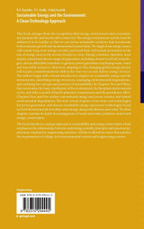 Sustainable Energy and the Environment