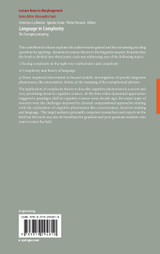 Language in Complexity Language in Complexity