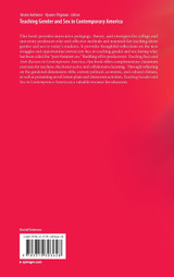 Teaching Gender and Sex in Contemporary America Teaching Gender and Sex in Contemporary America