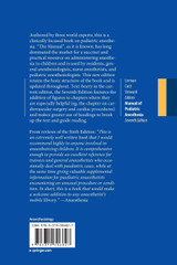 Manual of Pediatric Anesthesia