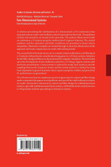 Two-Dimensional Systems Two-Dimensional Systems