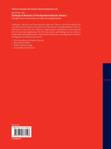 Challenges in Mechanics of Time Dependent Materials, Volume 2