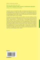 From beliefs to dynamic affect systems in mathematics education