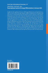 Transcriptional Control of Lineage Differentiation in Immune Cells Transcriptional Control of Lineage Differentiation in Immune Cells