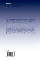 Peptide and Protein Interaction with Membrane Systems