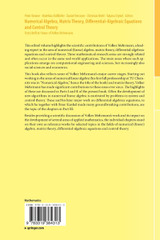 Numerical Algebra, Matrix Theory, Differential-Algebraic Equations and Control Theory Numerical Algebra, Matrix Theory, Differential-Algebraic Equations and Control Theory