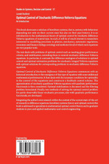 Optimal Control of Stochastic Difference Volterra Equations Optimal Control of Stochastic Difference Volterra Equations
