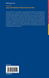 Large-scale Production of Paper-based Li-ion Cells